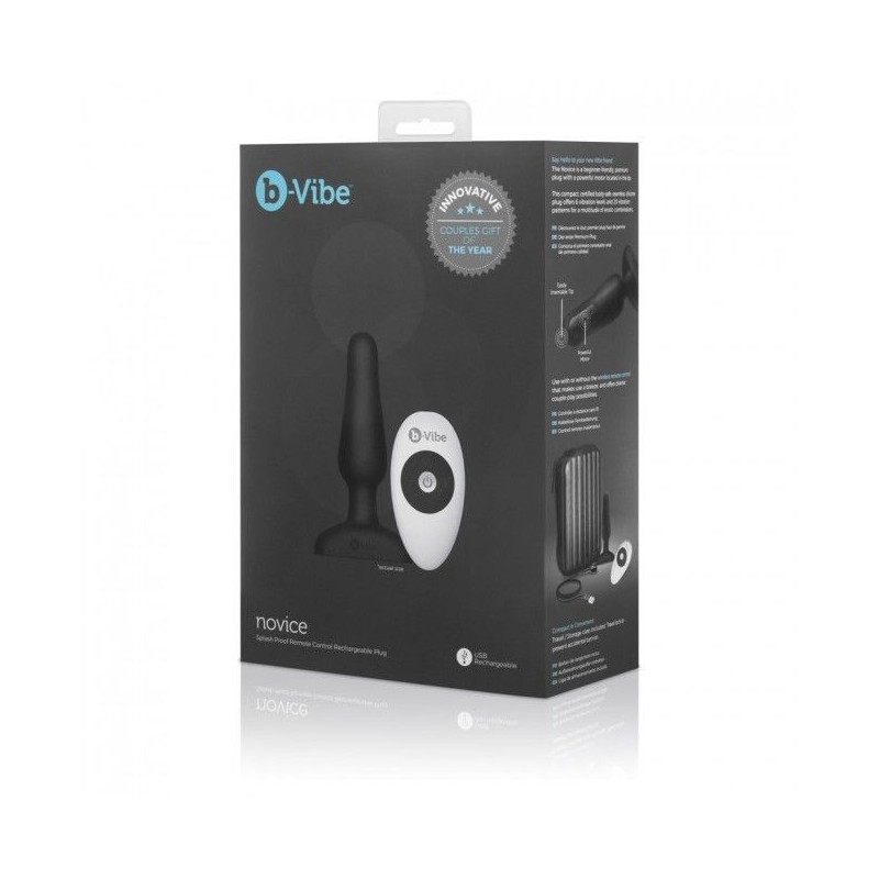 Black vibe anal plug with remote control
Dildo and Anal Plug