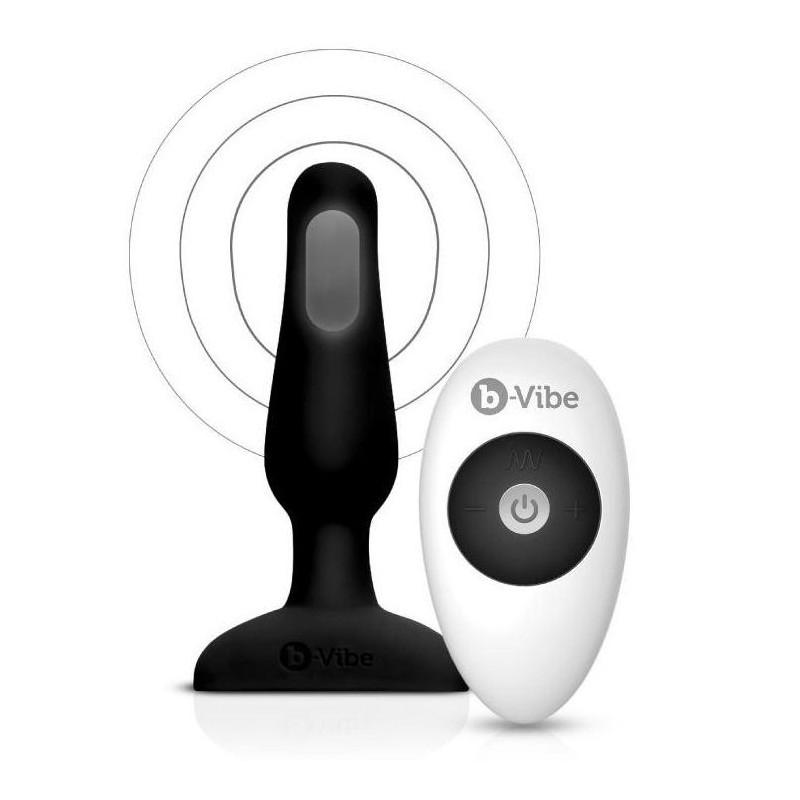 Plug anal negro vibe con mando a distancia
Consolador Anal