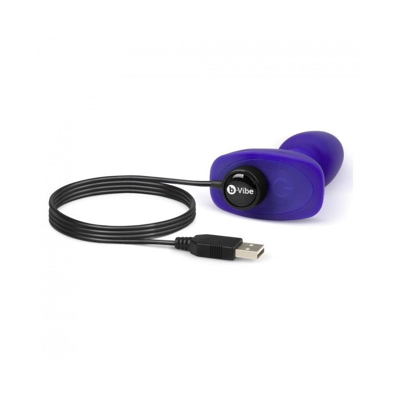 Plug anal b vibe rimming small télécommande violetPlug Anal