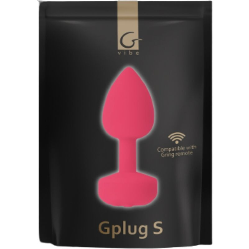 Plug anal vibrante G-Vibe de color rosa
Consolador Anal