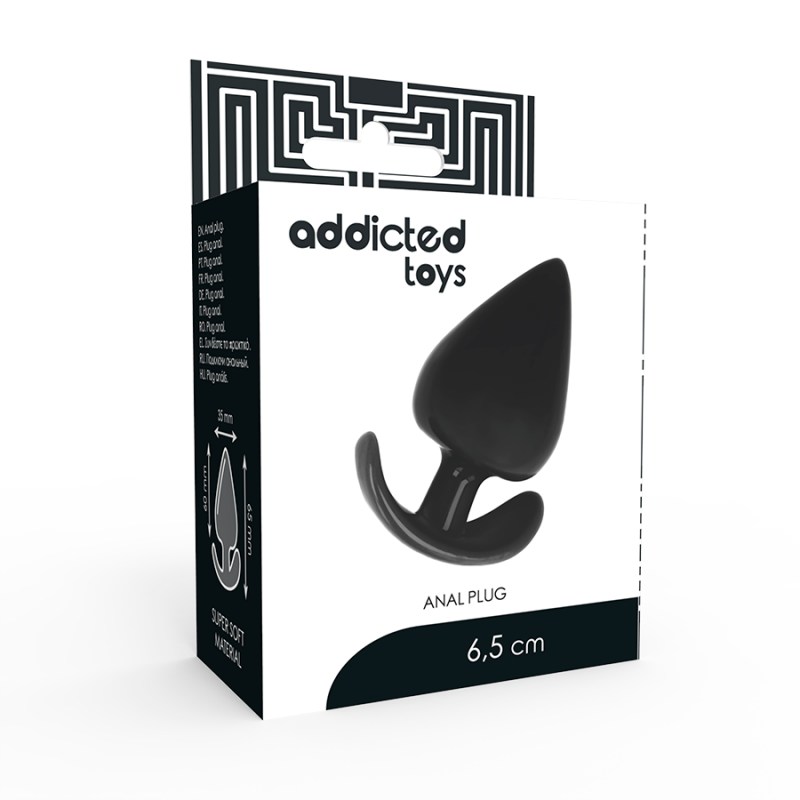 Plug anal juguete adictivo 6.5cm
Consolador Anal