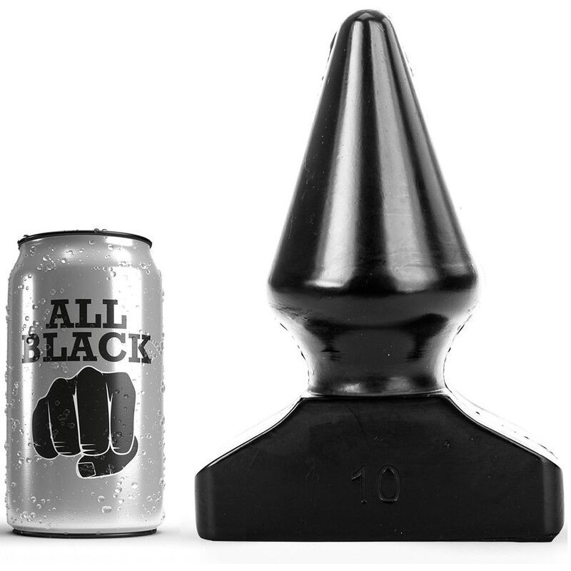 Plug anal preto 20,5cmDildo e Plug Anal