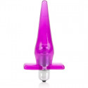 Calex Mini Vibro purple color vibrating anal plug
Dildo and Anal Plug