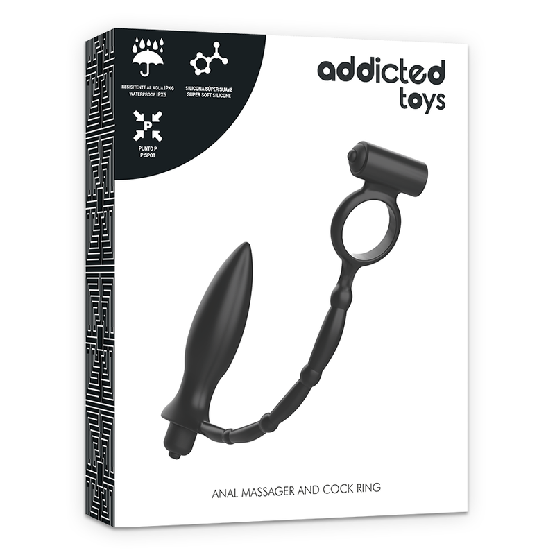 Plug anale vibrante e cockring collezione addictive toys
Sextoys Gay e Lesbiche