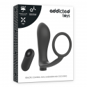 Plug anal vibratório p-spot com cockring de silicone controlo remoto
Brinquedos Sexuais para Gays e Lésbicas