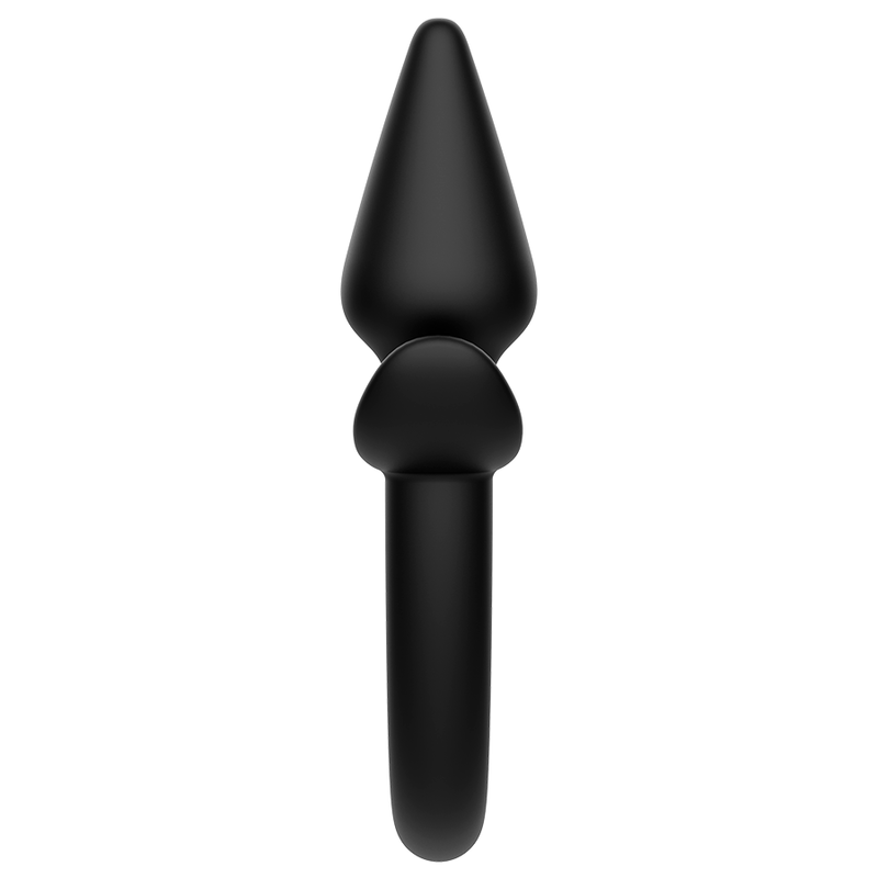 Plug anale in silicone nero per giocattoli sessuali gay e lesbiciSextoys Gay e Lesbiche