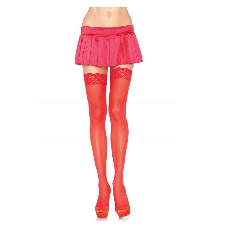 Collants sexy leg avenue rouge transparent sexyCollants Sexy