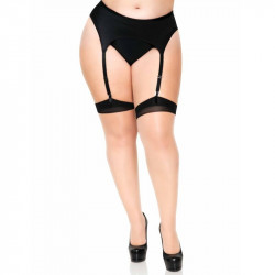 Sexy collant di lycra velata con tacco bicoloreCollant e Calzamaglia Aperti