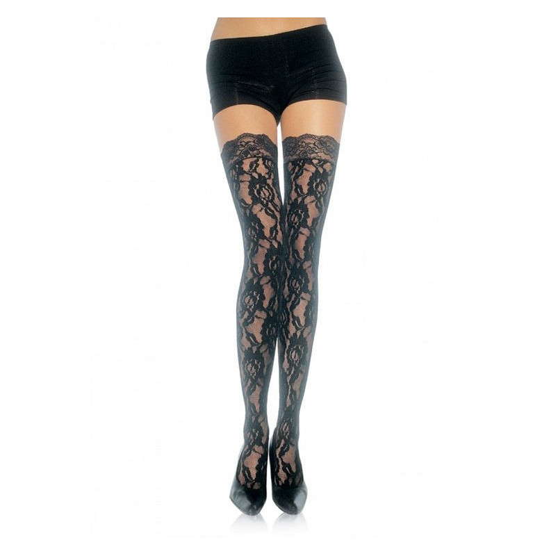 Sexy black lace leg avenue tights
Sexy pantyhose