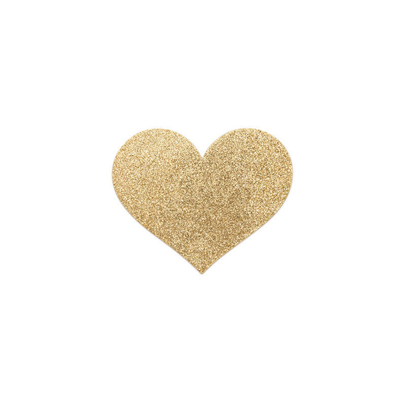 Cubrepezones en forma de corazón negroAccesorios y Cubiertas para Pezones