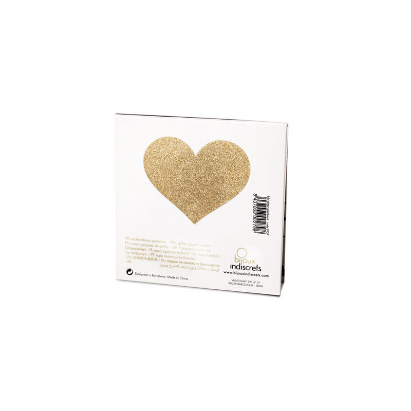 Copricapezzoli a forma di cuore neroAccessori e Copricapezzoli