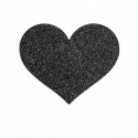 Cache-tétons en forme de cœurs noirAccessoires et Cache-tétons femme