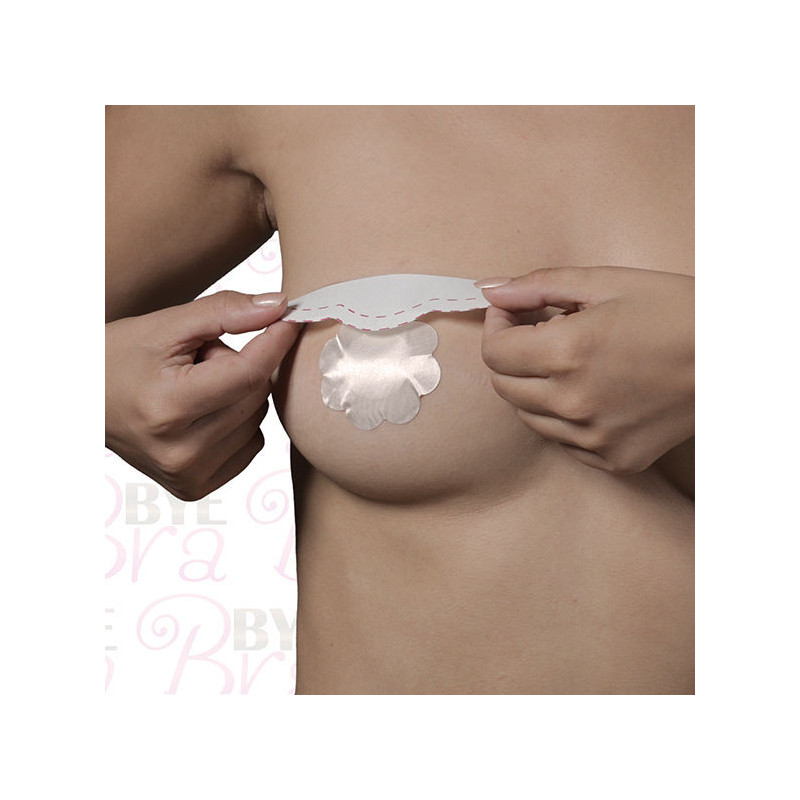 Silk breast enhancement bra and nipple coverSexy Bra