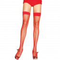 Collants atraentes Leg Avenue em rede vermelhaMeia-calça sexy