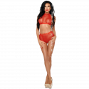 Mona sexy mujer conjunto l/ xl blancoConjuntos Sensuales