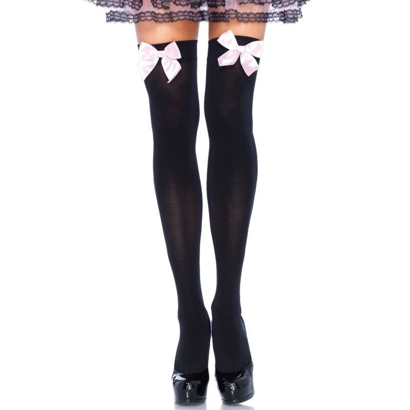 Leg avenue sexy tights with pink bow
Sexy pantyhose