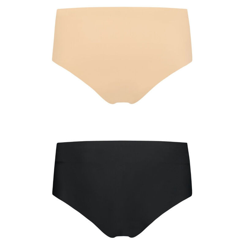 Höschen bye bra grau und schwarz Größen STanga, Höschen und Boyshorts