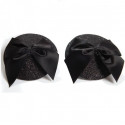 Black nipple covers offered by bijoux burlesques 
Lingerie accessories and covers nipples
