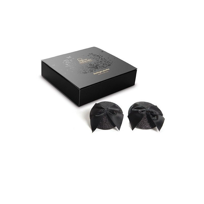 Cache-tétons noirs proposés par bijoux burlesquesAccessoires et Cache-tétons femme