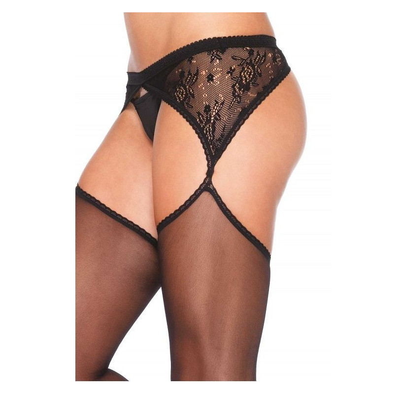 Leg avenue sexy sheer tights with lace side waistband
Sexy pantyhose