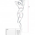 Passion woman sexy open jumpsuit bs013 white open Macacão aberto sexy feminino