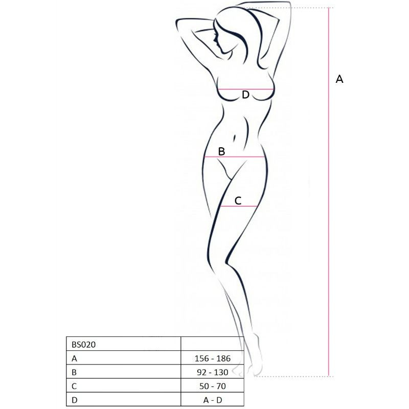 Combinaison sexy ouverte passion woman bs013 blanche ouverteCombinaison Sexy ouverte Femme