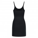 Vestido sexy étonnante invisible bye bra - preto l Vestidos Sensuais