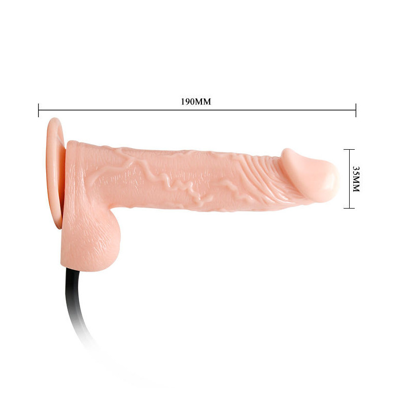 Vibrating inflatable realistic dildoRealistic Dildo