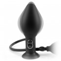 Black vibrating and inflatable anal plug 
Gay and Lesbian Sex Toys
