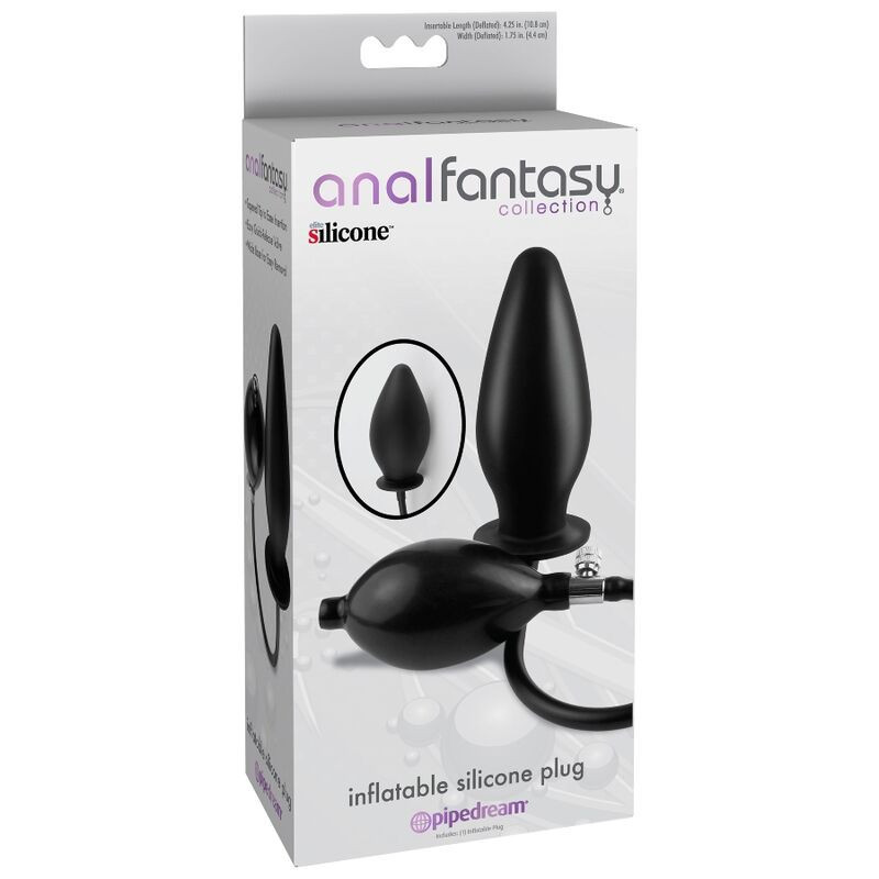 Plug anal insuflável de silicone Anal fantasy
Dildo e Plug Anal