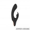 Rabbit vibrator with bracelet Anne's Desire Watchme in black colorRabbit Vibrators