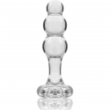 Plug anale in vetro Nebula Ibiza - Lusso e piacere 10,5 cm x 3 cmDildo in vetro