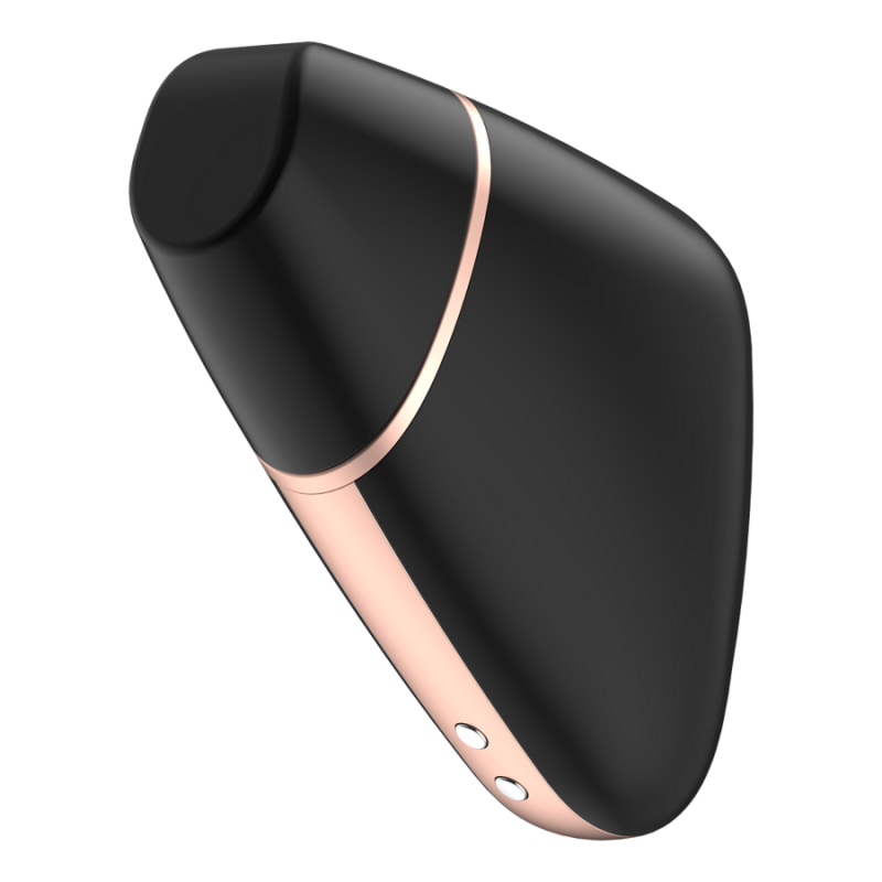 Vibrador clítoris triángulo del amor negroHuevos Vibrantes