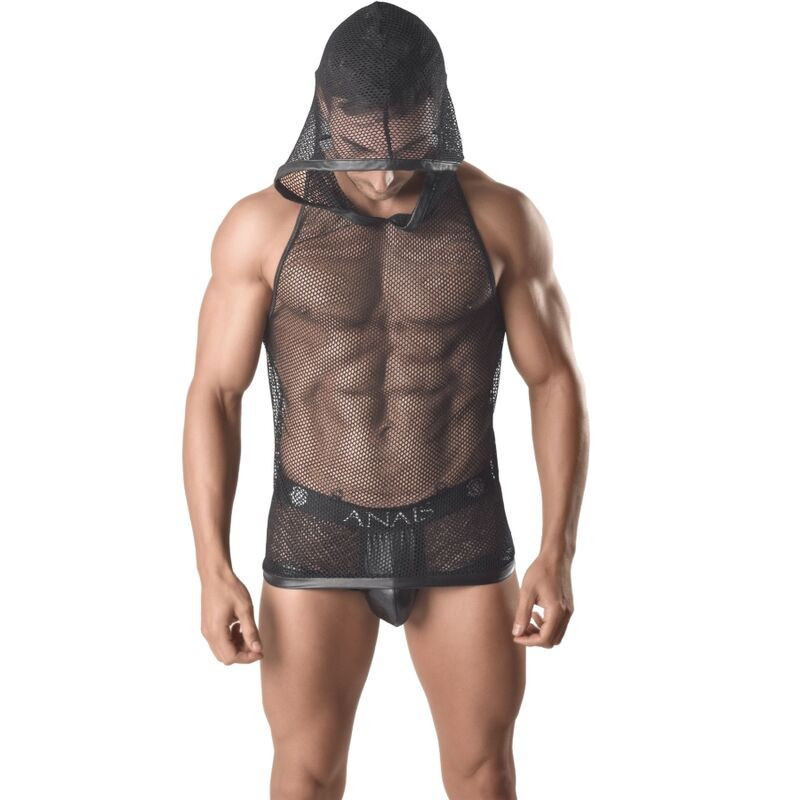 Camiseta con Capucha Ares para Hombre, Manga Corta, Estilo CasualCamisetas y Tops Sexy