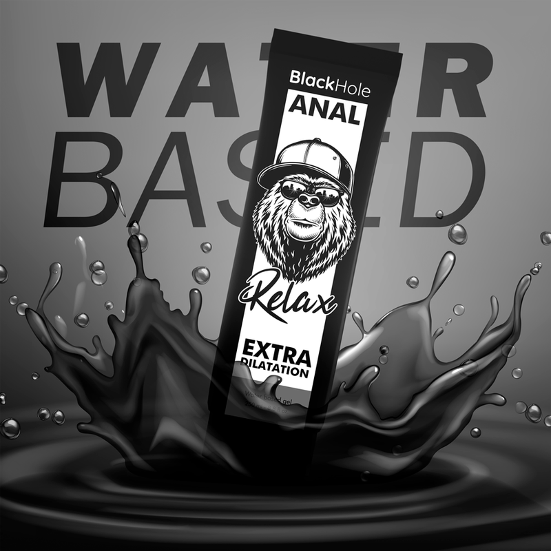 Black Hole Water-Based Anal Relaxation Gel - 150mlAnal Relaxing Lubricant
