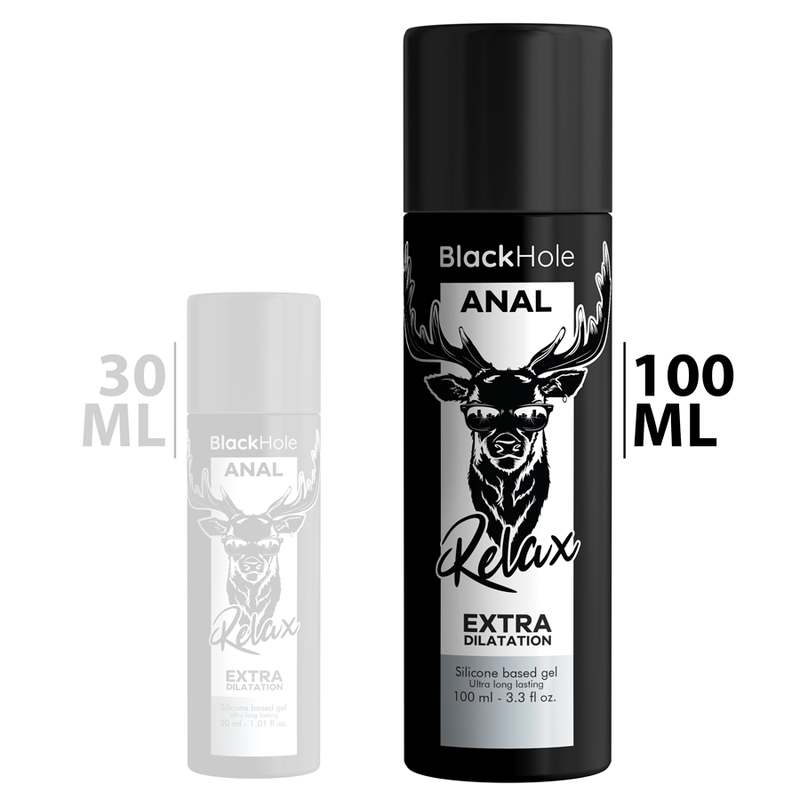 Black Hole Extreme Relaxation Anal Gel - Silicone Based, 100mlAnal Relaxing Lubricant