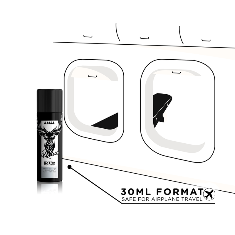Black Hole Extreme Relaxation Anal Gel - Silicone Based, 100mlAnal Relaxing Lubricant