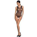 Sensuale Body Nero PASSION - Rete Elegante Taglia UnicaIntimo Combinato