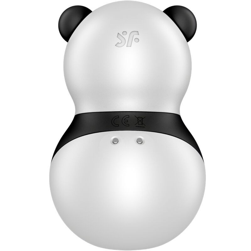 Satisfyer Pocket Panda: Kompakter Stimulator & Vibrator in Schwarz und WeißKlitoris-Vibratoren