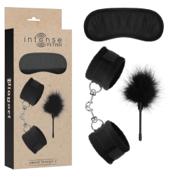 Conjunto Erótico Intenso 2: Algemas, Máscara e Penetrações SensuaisAcessórios eróticos BDSM