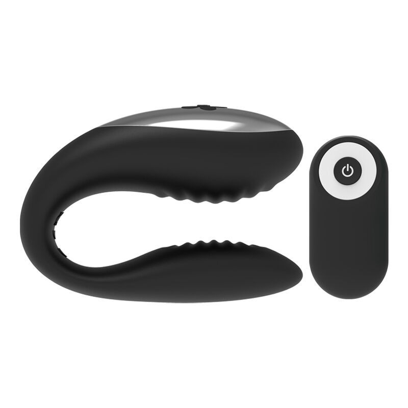 Controllo Remoto Elegante per Partner - BRILLY GLAM Black EditionSex toys connessi e vibratori per coppie
