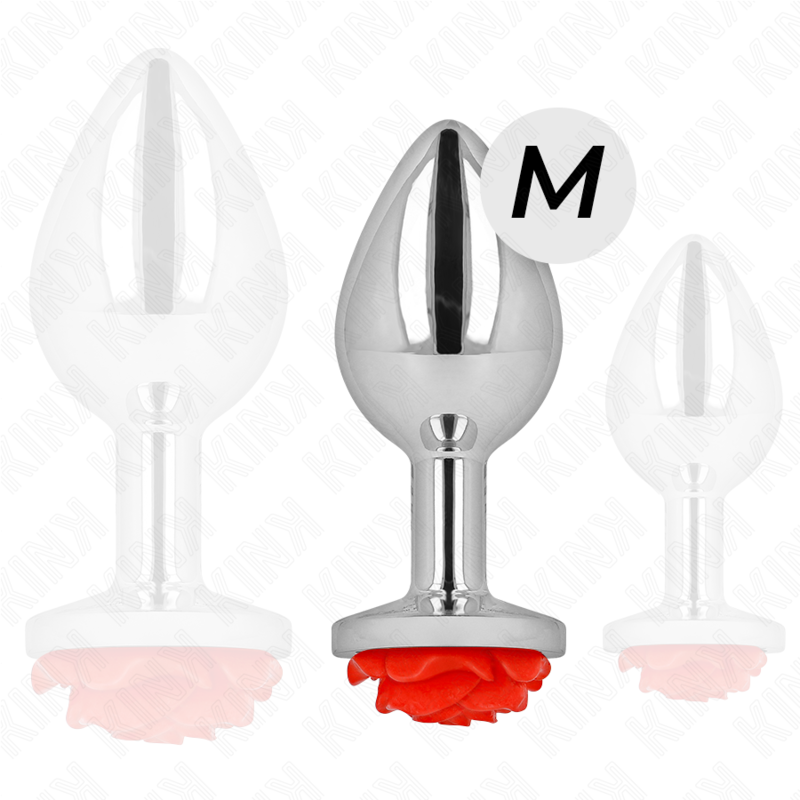 Analplug in Rosé Rot, Größe S - KINK Intimspielzeug für sinnliche MomenteAnal- und Prostataplug