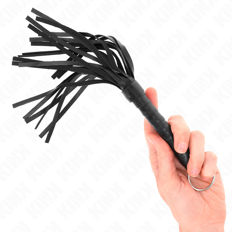 Frustino Mini in Pelle Rossa 28 cm per Giochi di coppia IntimiSpolverini erotici BDSM