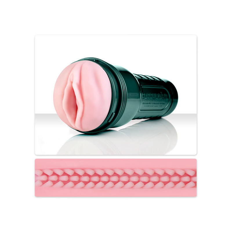 Fleshlight Vibro Pink Lady Touch Vagina: ¡Siente el Placer Inigualable!Masturbadores para Hombres