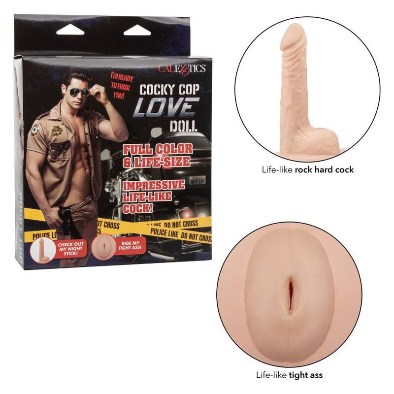 Ultimate Cocky Cop Love Doll for Unmatched PleasureInflatable dolls