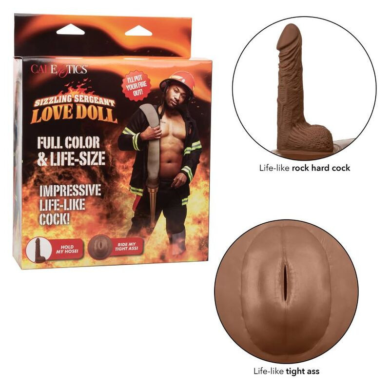 Doll Sizzling Sergeant Modèle 2 avec Fonctions Premium 65cmPoupées gonflables