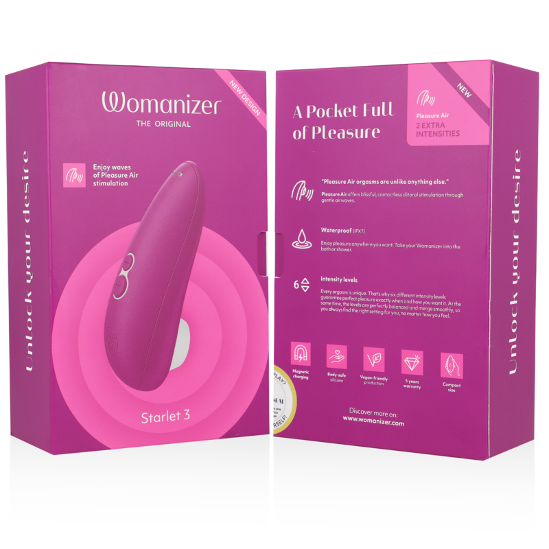 Estimulador de clítoris Womanizer Starlet 3: máxima experiencia de placerVibradores de clítoris con o sin contacto