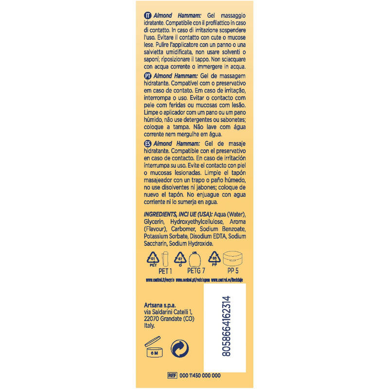 Almond Hammam Massagegel 3 in 1 – Genießen Sie pure Entspannung!Erotische Massageöle