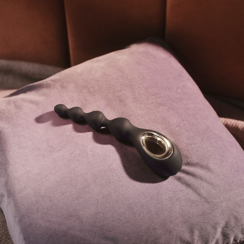 Massageador Anal Progressivo Soraya Beads Leve em SiliconeBolas Anais