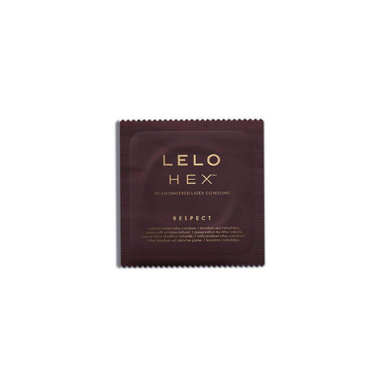 Préservatifs XL LELO HEX Respect lot de 12 confort grand formatPréservatifs